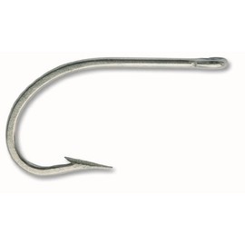 Mustad Sea Demon, Forged, Knife Edge, Tapered Brazed Ring - 6/0