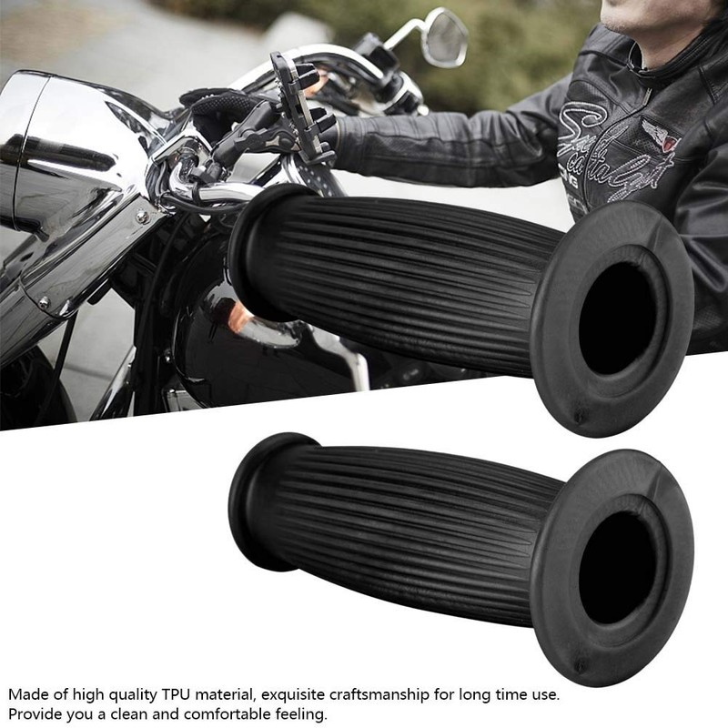 KSTE 1 Pair 25 mm Long Compatible with Motorcycle Vintage