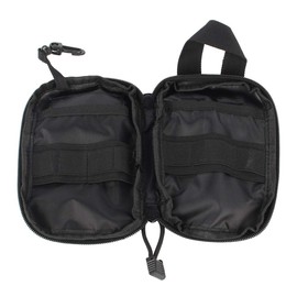 Portable Multifunctional Outdoor Emergency Bag, Essential Portable Bag for Medical Survival, Mini Accessories Waist Bag, Perfect for Men (Black)