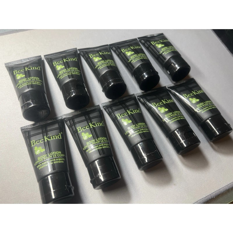 Beekind Lot of 10 BeeKind BODY LOTION Travel Size 1oz