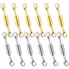 WLLHYF 12 Pack Necklace Clasps and Closures Strong Catch Lobster