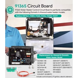 91365 Circuit Board Kit for Water Heaters - Use with Gas/Electric 12 VDC