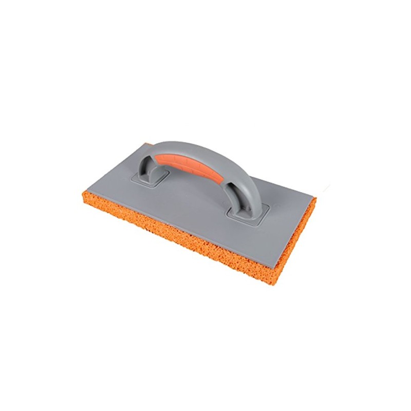 Orange Soft Rubber 18mm Sponge Float 280 x 140mm Plastering,