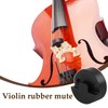 Set of 8 Violin Mutes - Violin Damping Rubber Silencer