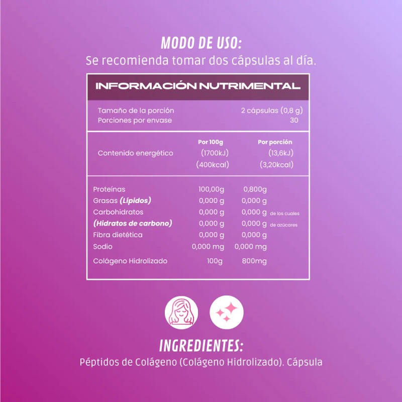 Do Pack Pptidos De Colgeno Suplemento Alimenticio Bdm Lab Sabor