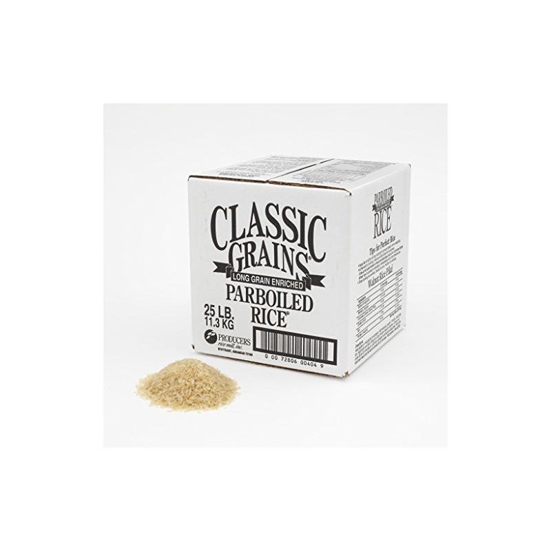 Rice Parboiled Cube 25 Pound -- 1 Each