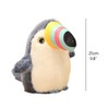 Cute Bird Plush Toy Cartoon Soft Stuffed Animal Fluffy Doll