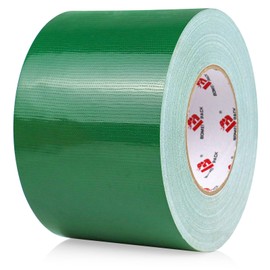 BOMEI PACK 4 Inches Green Duct Tape,Heavy Duty Wide Roll Duct Tape,4 Inch x 60 Yards,9 Mil Thick,Flexible,Waterproof and UV Resistant,Residue Free for Repairs,Industrial,Professional Use