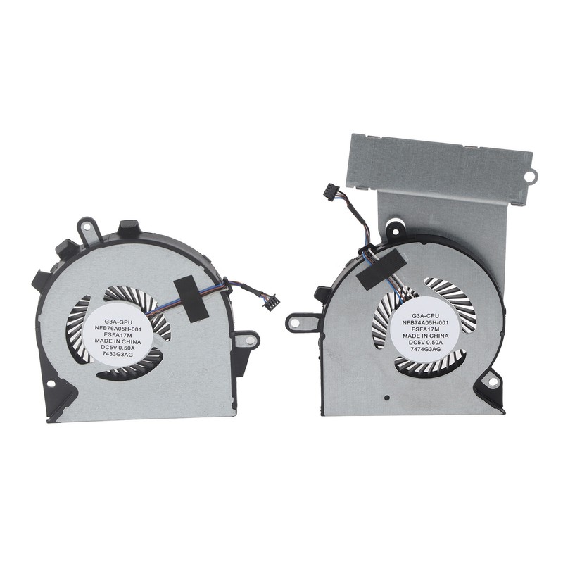 2pcs 4pin CPU Cooling Fan Computer Case Cooler Ventilator Fit