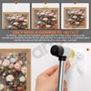 Tanstic Concrete Wall Hooks Invisible Nail Hangers Non-Trace Wall Picture