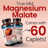 TrueMed Magnesium Malate Malic Acid Support Muscle 1350mg 90 Capsules