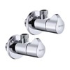 Angle Valve 2 Pack Shut Off Angle Stop Valve 1/2''