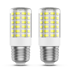 KEI D34L Refrigerator LED Bulb (80W Equivalent) W11216993 E26 Appliance Bulb Replace AP6278388 PS12364857 KEL3418L 4584444, 2pack (Daylight White) 85V-265V