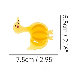Yellow Duck Hair Clip,Acetate Hair Claw,Small Hair Clips for Women