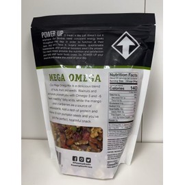 Gourmet Nut Power Up Premium Trail Mix. Mega Omega, 26 oz / 737g