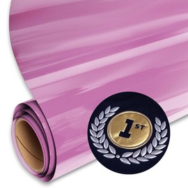 Siser Easy Puff Metallic HTV 11.8"x3ft Roll (Tiger Lily) – Puffy Heat Transfer Vinyl – Compatible with Siser, Cricut, and Silhouette Cutters – CPSIA Certified