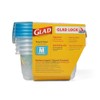 Glad GladWare Design Series - Contenedores de almacenamiento de alimentos