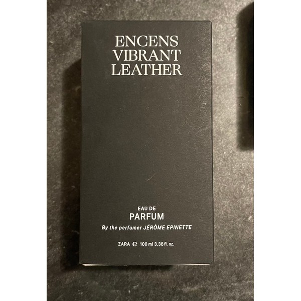 Zara ENCENS VIBRANT LEATHER EDP 100 ML (3.4 FL. OZ).
