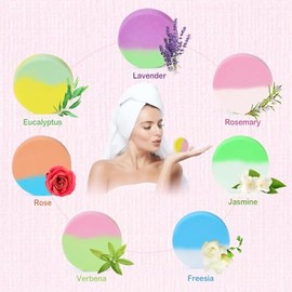 leoce Shower Steamers, 28 Pack Shower Bombs with Organic Natural Essential Oils, Gift for Mother's Day, Christamas, Birthday