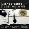 RONIN FACTORY Bullet Antenna for Jeep Wrangler JK & JL