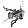 Backpacking Stove High Temperature Resistance Lightweight Foldable Gas Stove Adjustable