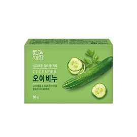 Mugunghwa Natural Beauty Cucumber Soap 90g / 무궁화 자연미인 오이비누 90g