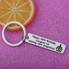BEKECH 20th Birthday Gifts Birthday Keychain Happy 20th Birthday Congrats