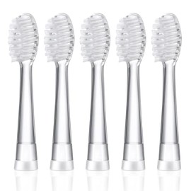 Baby Electric Toothbrush Replacement Heads Compatible with Seago SG-513/SG-977/EK6, Compatible with Dada-Tech-BB1/977/K6, Compatible with Brush-Baby W