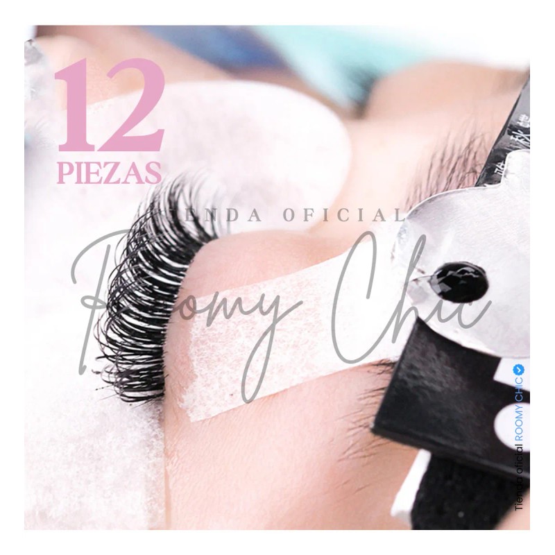 Cinta Micropore Extensiones Pestañas 1x1 Pelusa