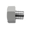 Fitvell Stainless Steel Garden Hose Adapter Swivel Fitting 3/4" PEX