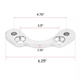 RI Springer Front End Riser Handlebar Adapter Converter 4.75" to 3.5" fit Harley