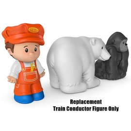 Fisher-Price Replacement Part Little People Choo-Choo Zoo Train CMP36 - Replacement Train Conductor Figure