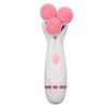 Electric Facial Cleansing Brush 3 Head Massage Facial Exfoliating Silicone