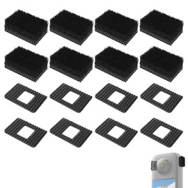 SUNMON Pack of 8 Camera Microphone Wind Muff for Insta360 X3/X4, Microphone Wind Protection Camera Microphone Windscreen, Camera Mic Wind Muff to Reduce Wind Noise