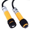 PNP Closer, M12 Photoelectric Sensor, Large Detection Range for Fast