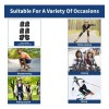 6 Pcs Coderas De Rodilla Con Protector De Muñeca Ajustable