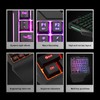 One Handed Gaming Keyboard 7 Color RGB Backlight Ergonomic 35