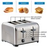 Kenmore 4 Slice Toaster Stainless Steel Extra Wide Slots Adjustable