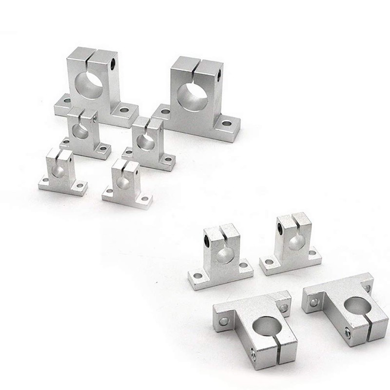 4pcs SK30 Linear Rail Support 30mm Aluminum Alloy Linear Motion