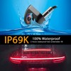NATIKA Backup/Front View Camera,IP69K Waterproof Great Night Vision HD and
