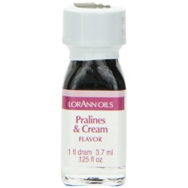 LorAnn Oils Flavorings and Essential Oils, Pralines and Cream, 0.125 Ounce (Pack of 12)