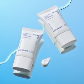 innisfree [더블구성] 이니스프리 히알루론 수분 선크림 SPF 50+ PA++++ 50ml, 2개