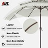 ABCCANOPY 10Ft 3 Tiers Market Umbrella, Outdoor Table Umbrella for