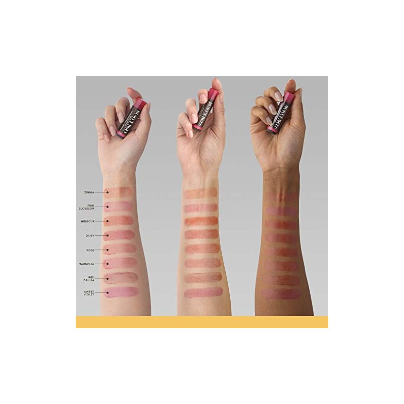 Burt's Bees Bálsamo labial tintado 100% natural, violeta dulce con