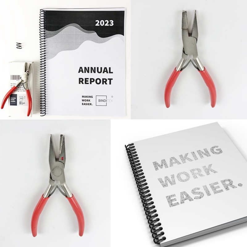 Binditek 1 Pack Coil Crimpers Pliers, Heavy Duty Hand Held