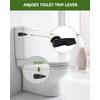 ANJOES Universal Side Mount Toilet Handle - 2 Pack Toilet