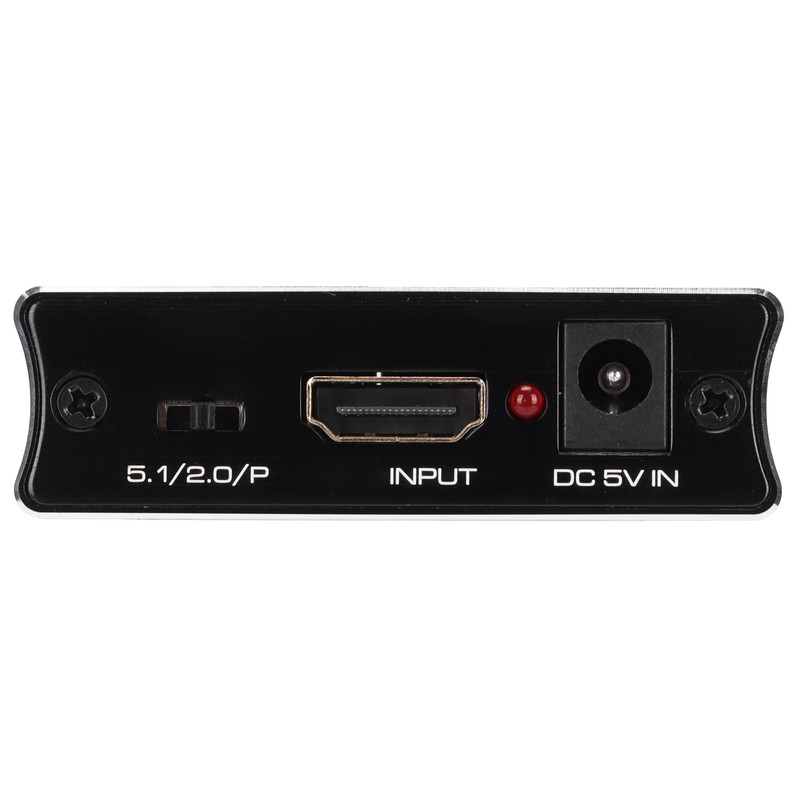 60hz Optical Fiber Audio Splitter Stereo Audio Stable Performance Audio