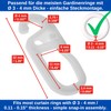 Curtain hooks for rings, 120 pieces, with Ø 4 mm