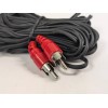 CES 20 FOOT SPEAKER WIRE RCA PLUG - RCA PLUG
