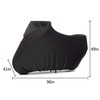 WinPower Indoor Motorcycle Cover Velvet Stretch Elastic Dust-Proof Scratch-Proof Covers